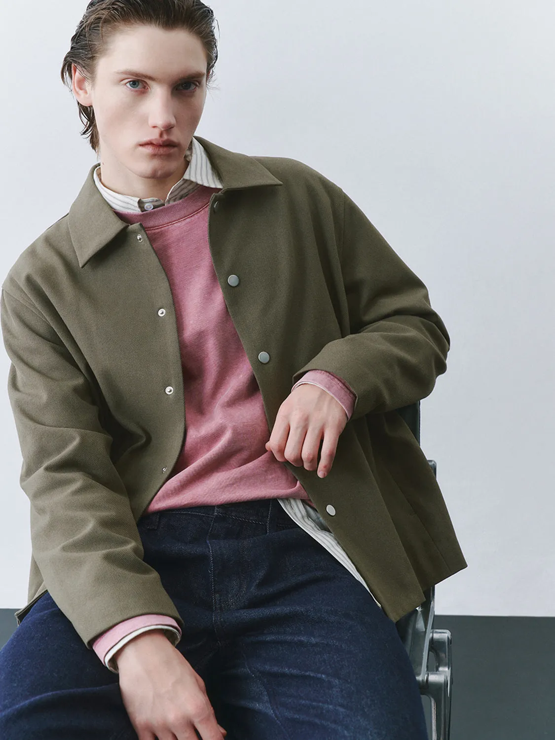Button Up Regular Jackets