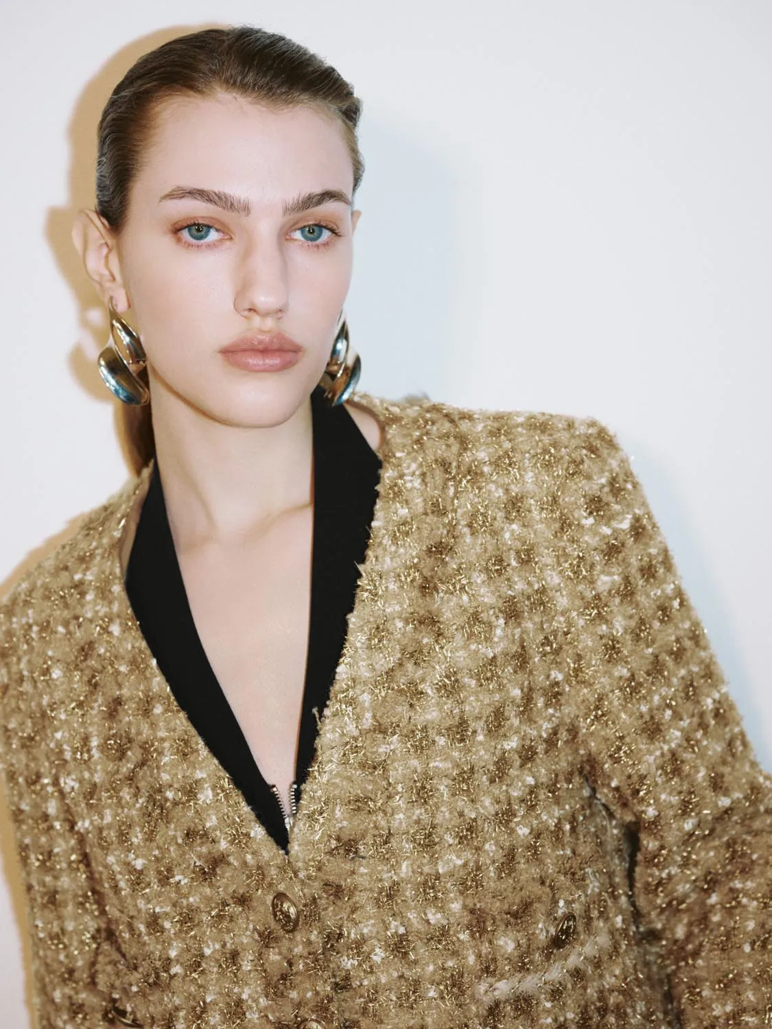 Button Up Tweed Jackets