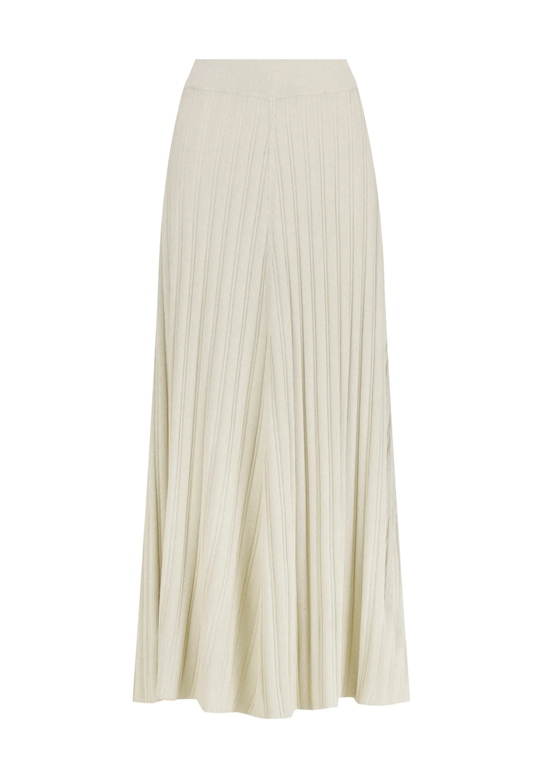 Calista Knit Skirt | Silver