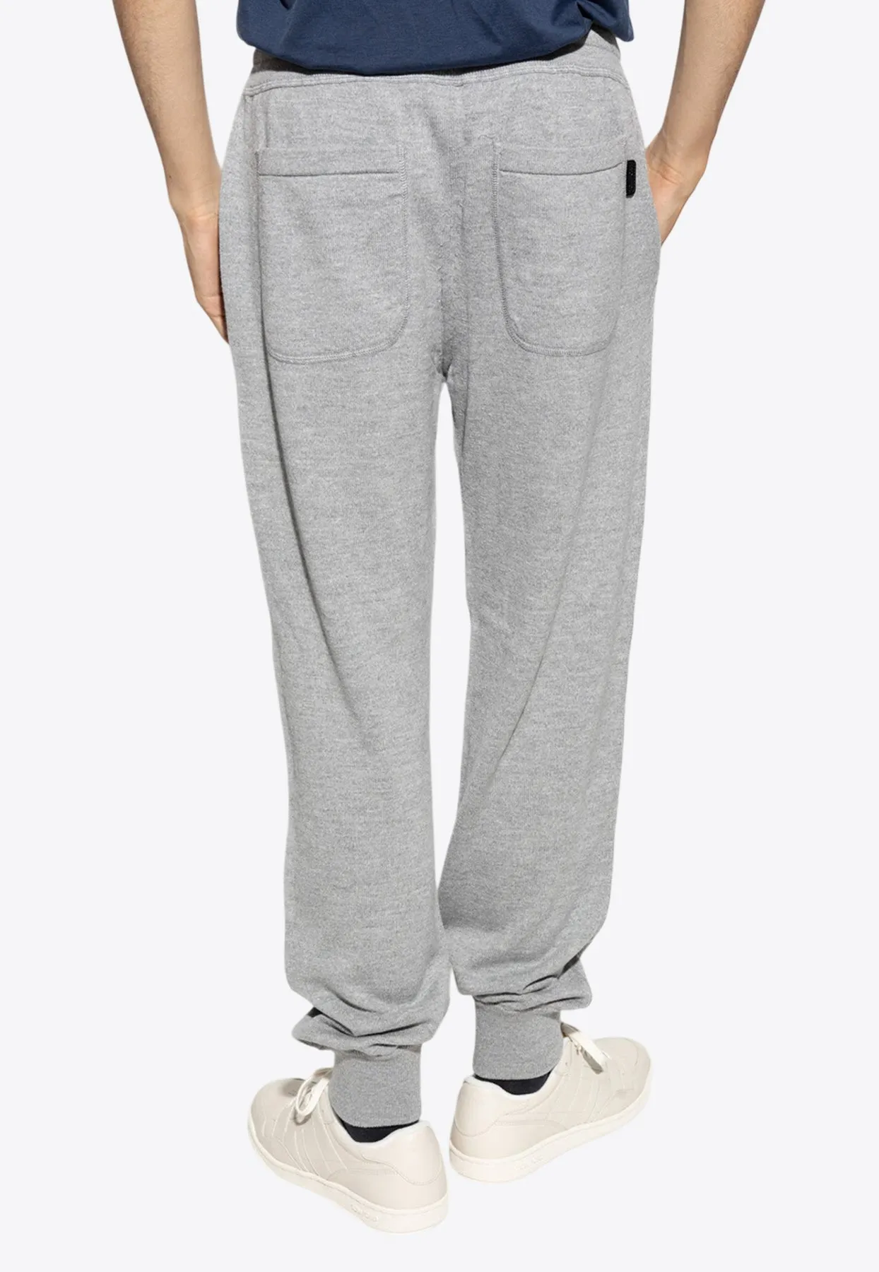 Cashmere-Blend Track Pants