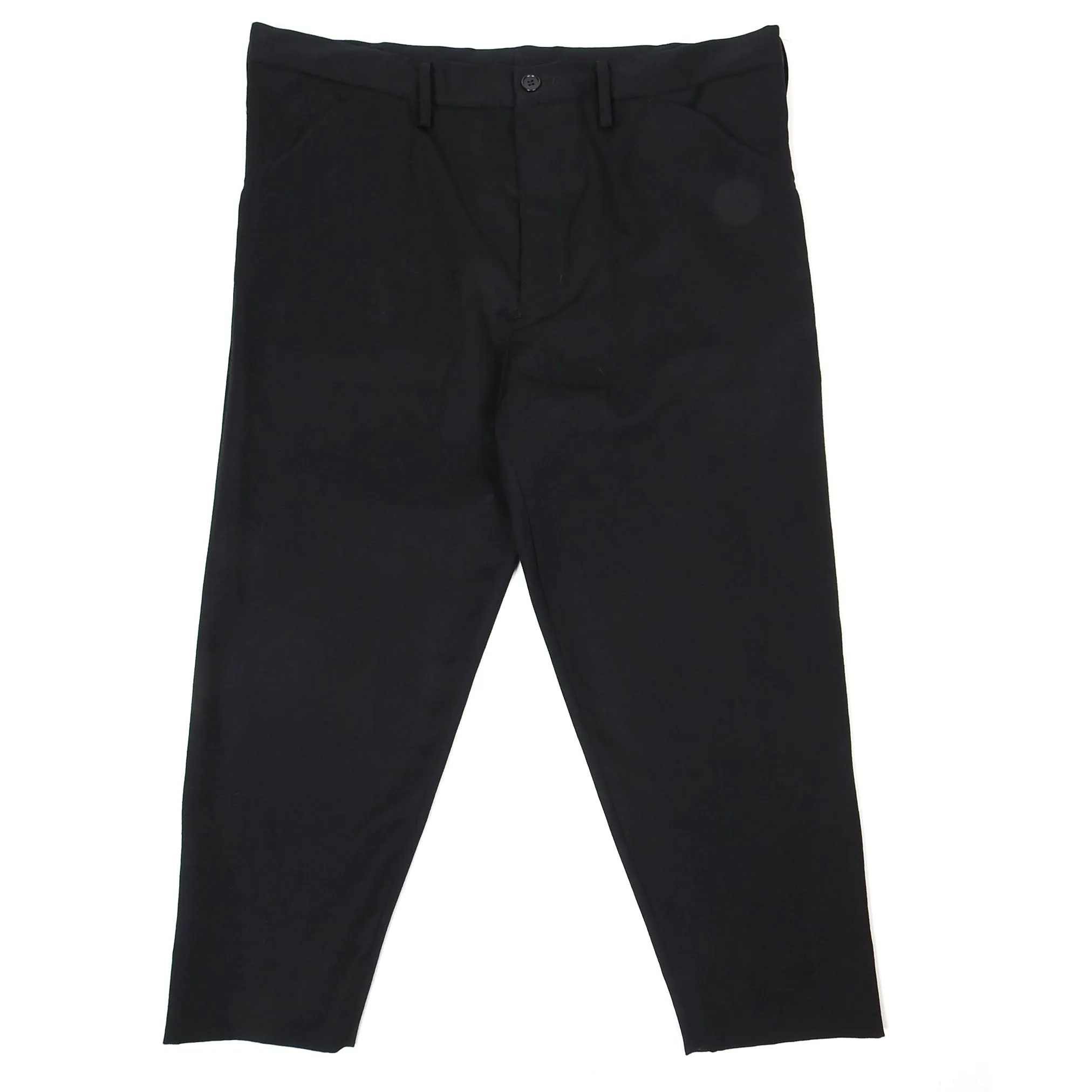 Comme Des Garcons Ganryu AD2015 Charcoal Wool Drawstring Pants Size Medium