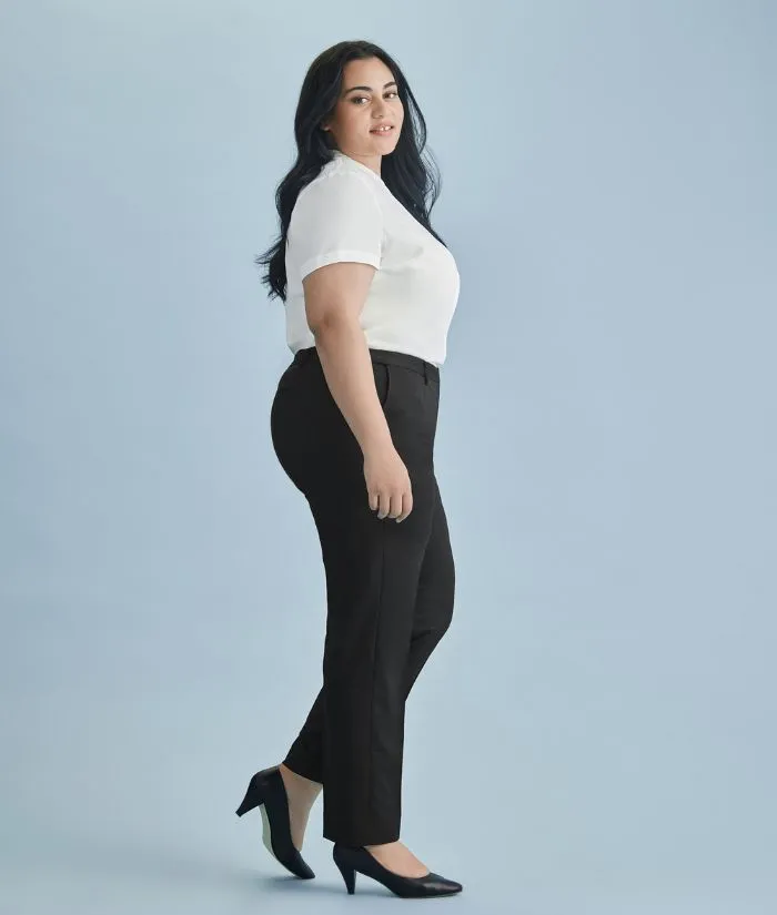 Cool Stretch Womens Tapered Leg Adjustable Waist Pant