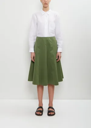 Cotton Flared Skirt