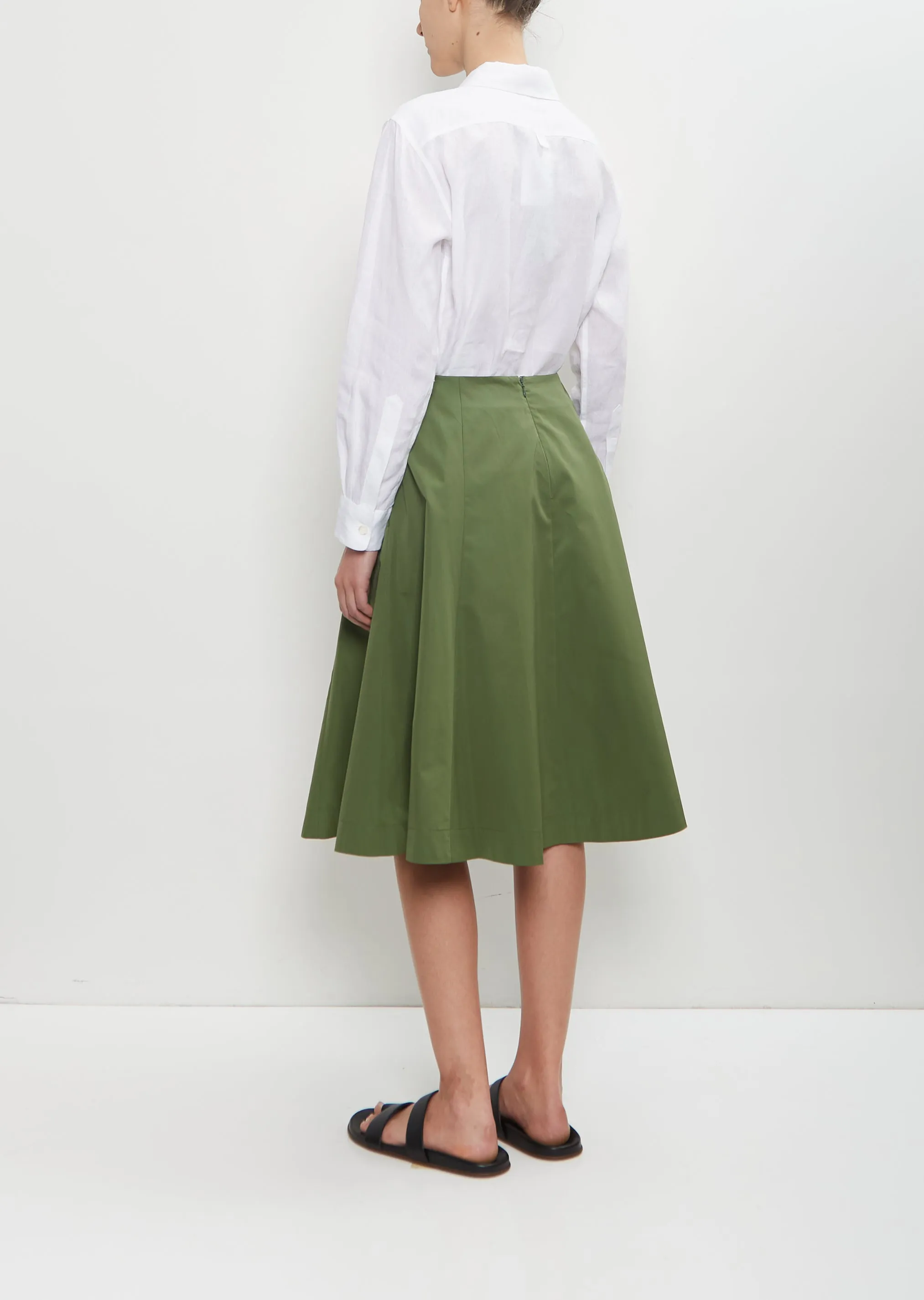 Cotton Flared Skirt