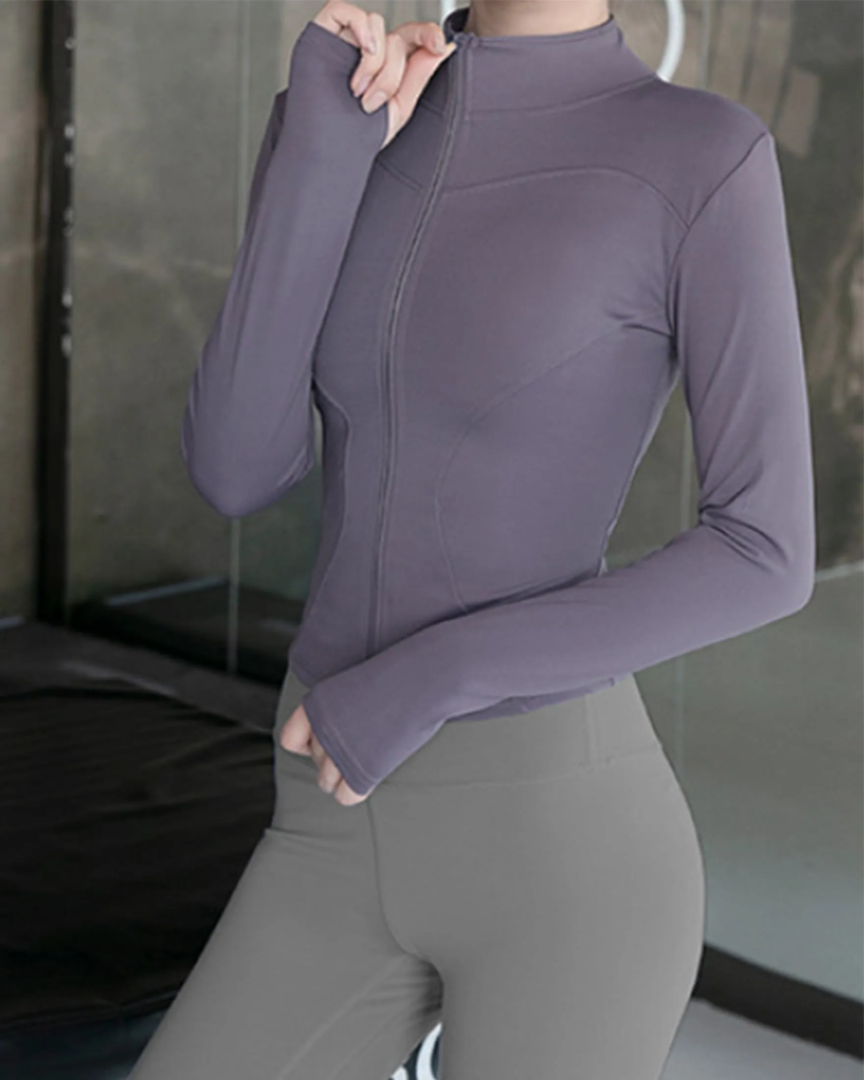 Curve Yoga Zip Up Jacket