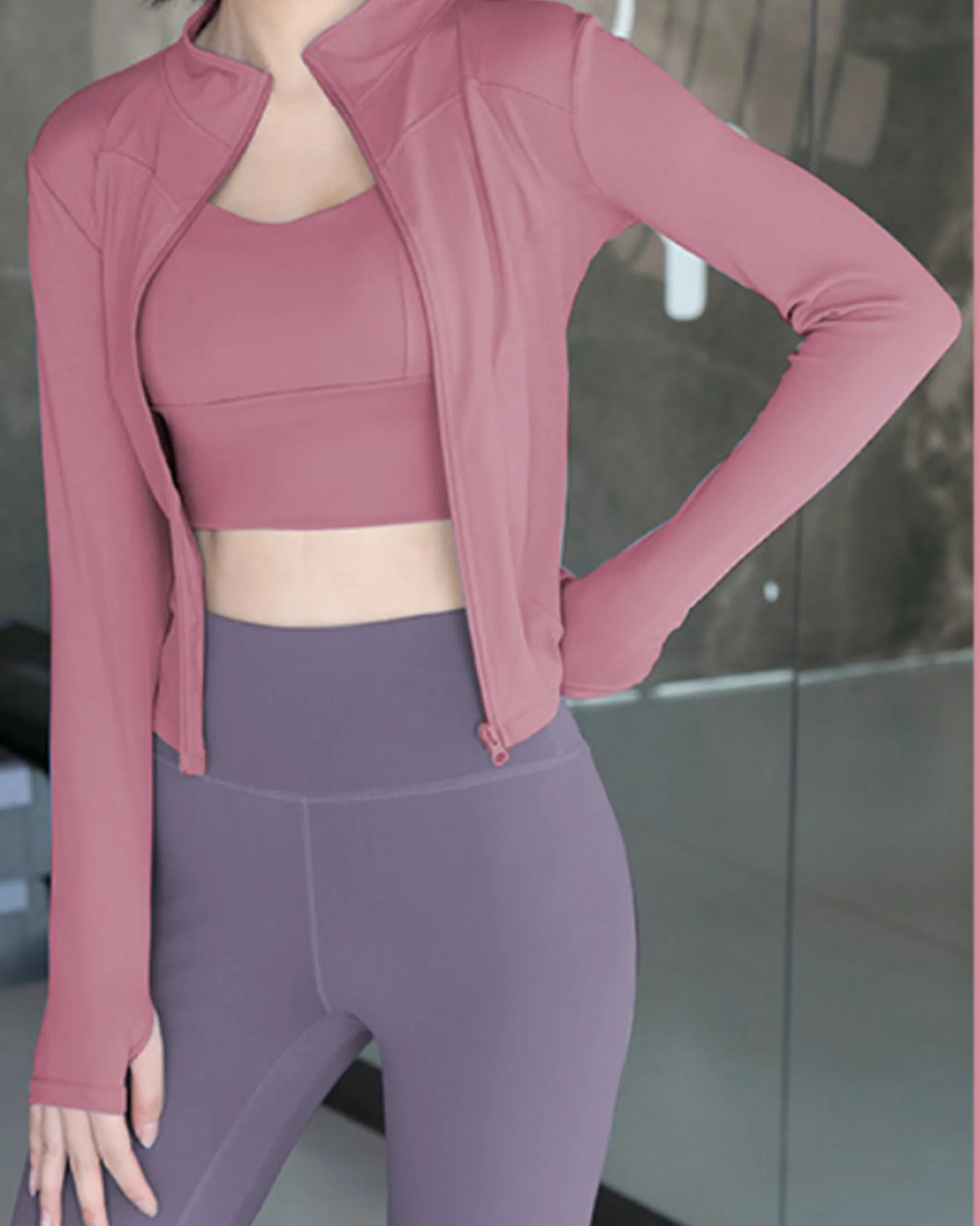 Curve Yoga Zip Up Jacket