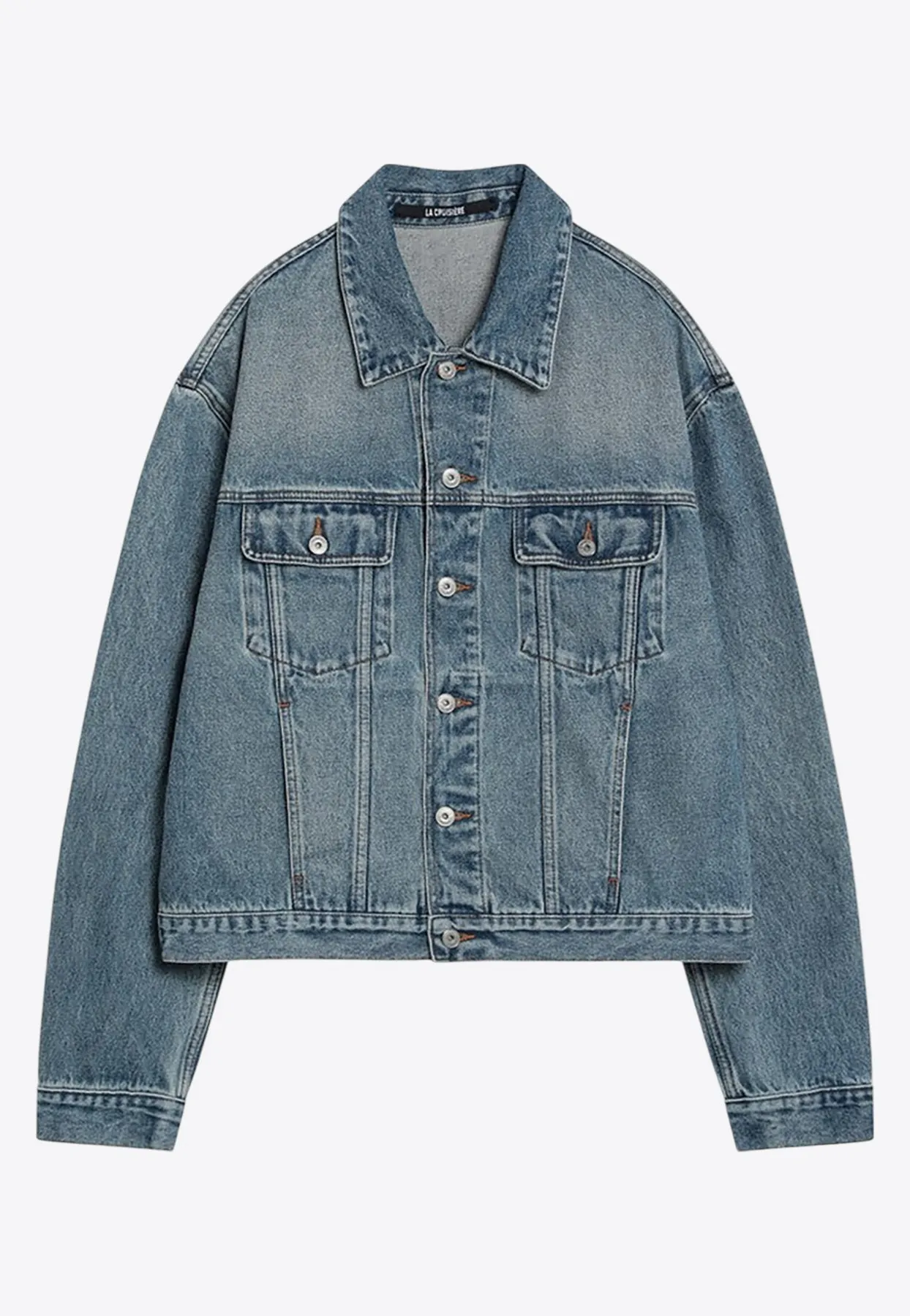 De-Nîmes Button-Up Jacket
