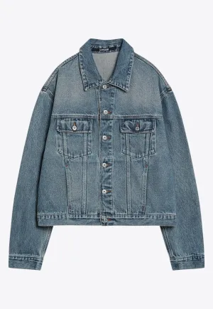 De-Nîmes Button-Up Jacket