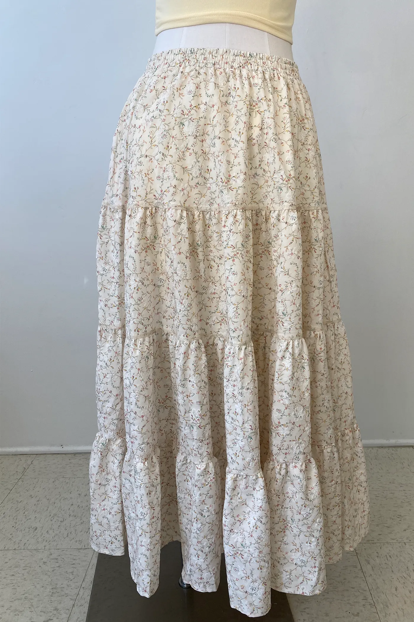 Ditsy Floal Maxi Skirt