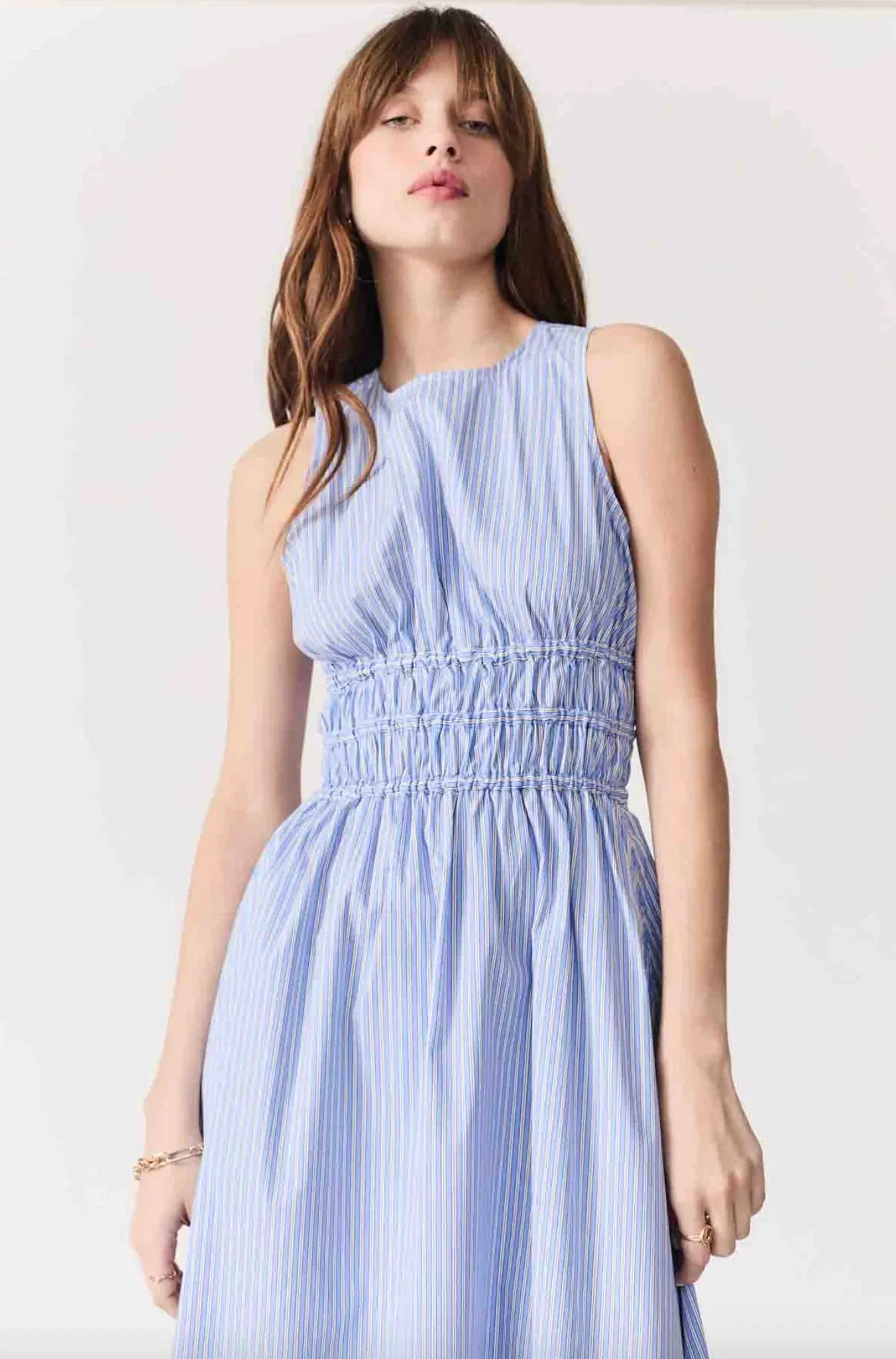 Dèluc - Capelas Striped Midi Dress