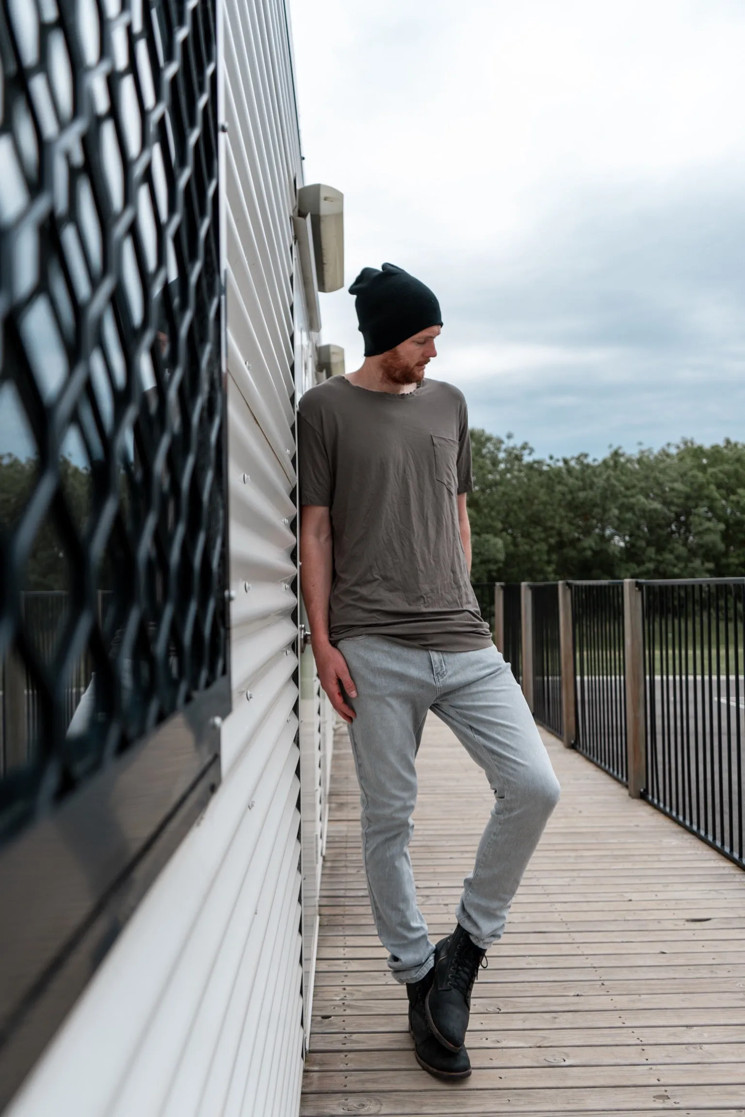 Drifter Jeans - White Grey