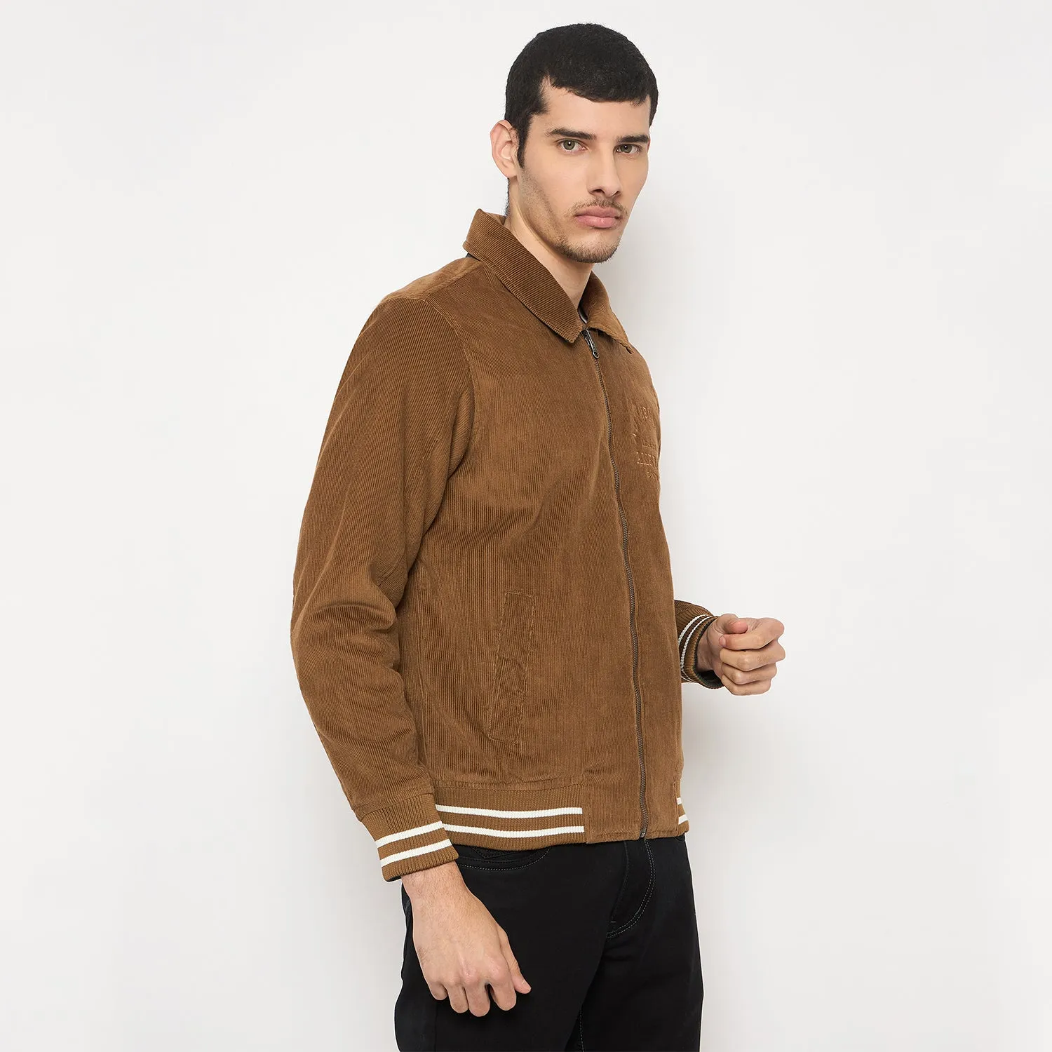 Duke Stardust Men Full Sleeve Reversible Jacket (SDZ3148)
