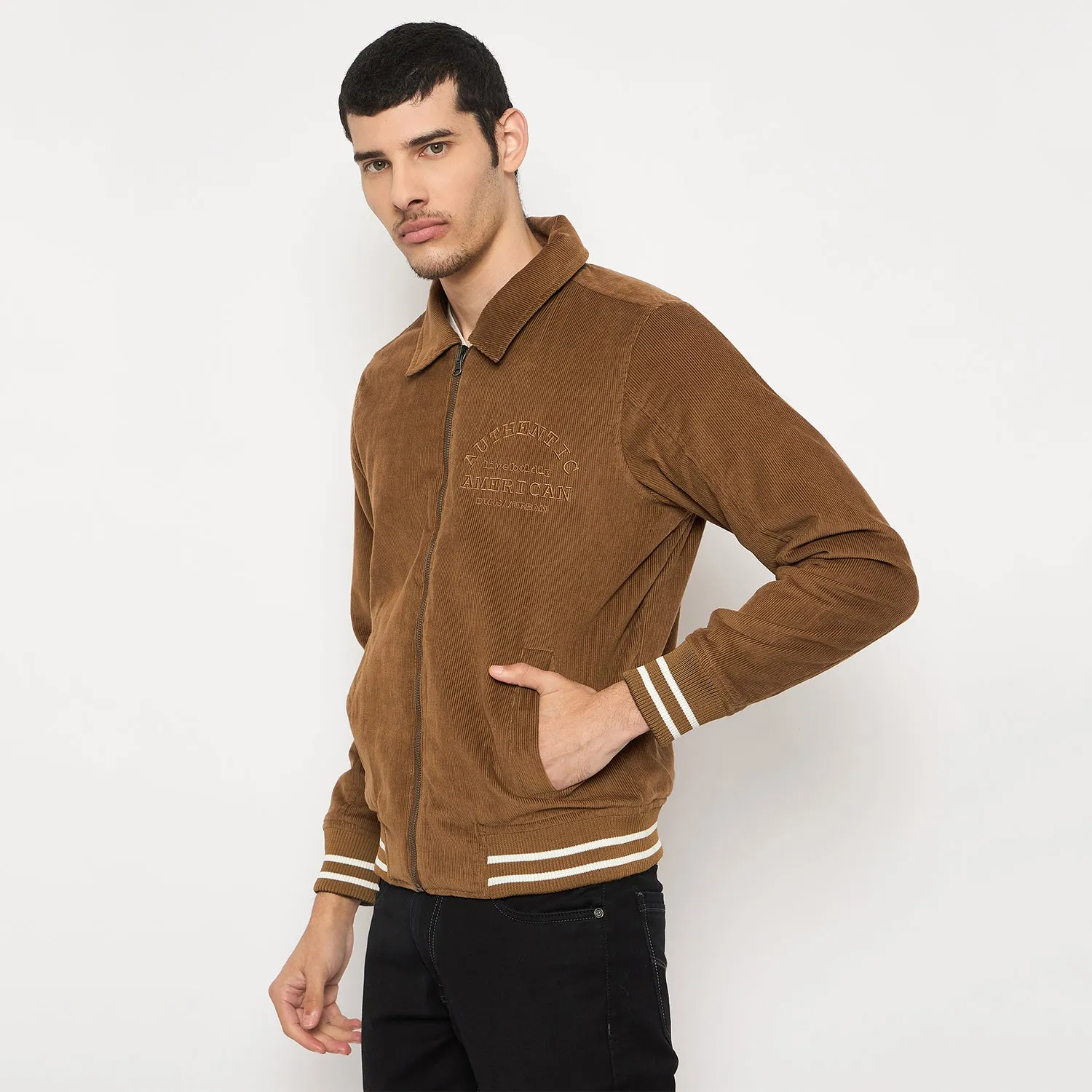 Duke Stardust Men Full Sleeve Reversible Jacket (SDZ3148)