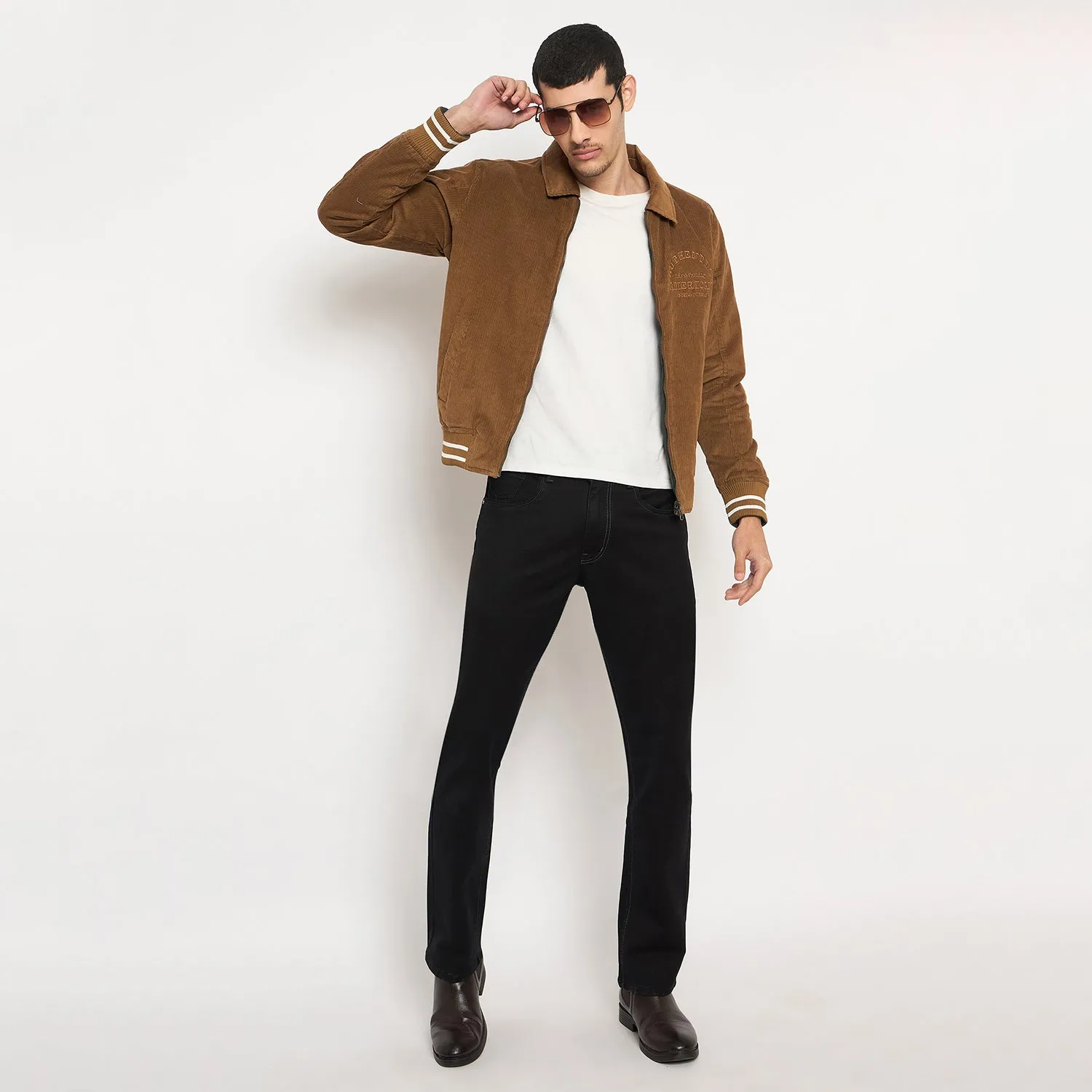 Duke Stardust Men Full Sleeve Reversible Jacket (SDZ3148)