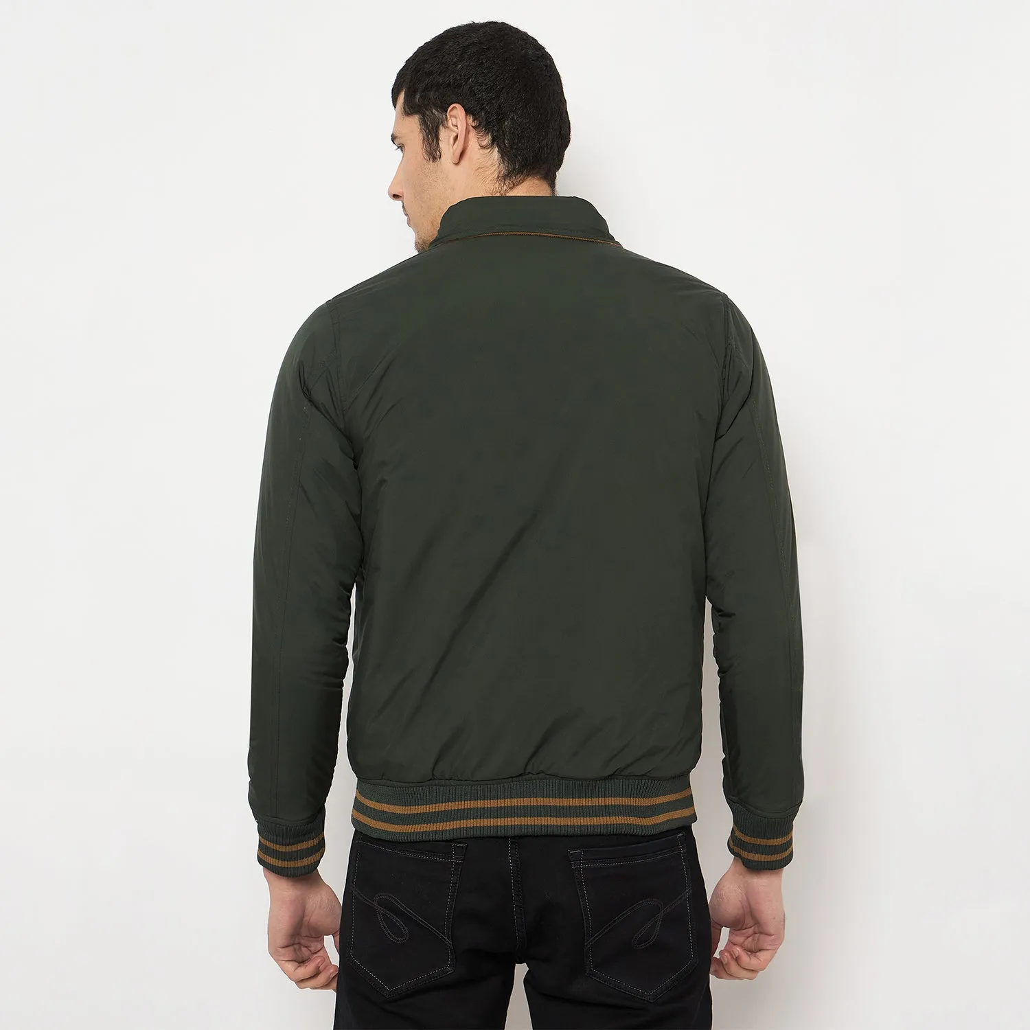 Duke Stardust Men Full Sleeve Reversible Jacket (SDZ3148)