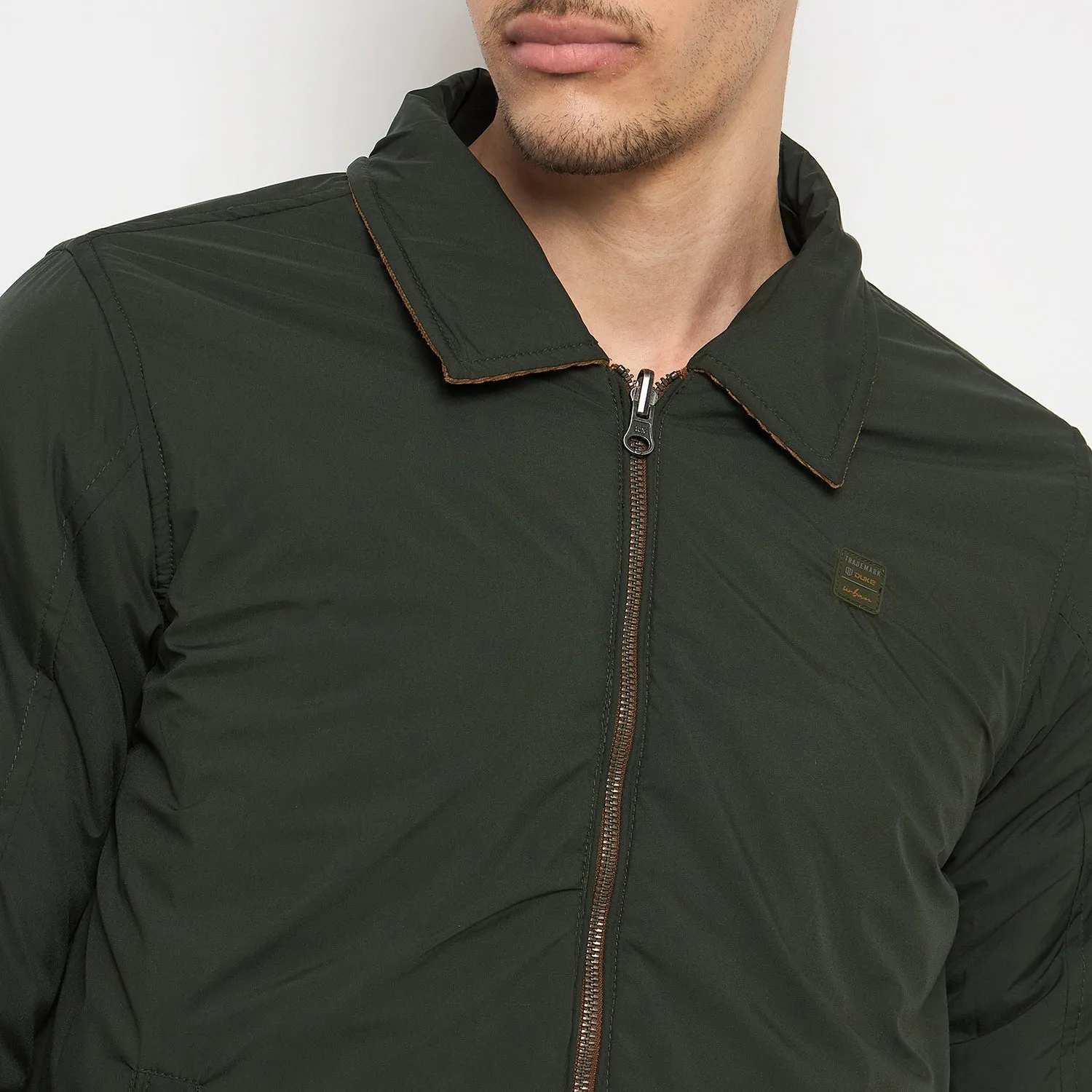 Duke Stardust Men Full Sleeve Reversible Jacket (SDZ3148)