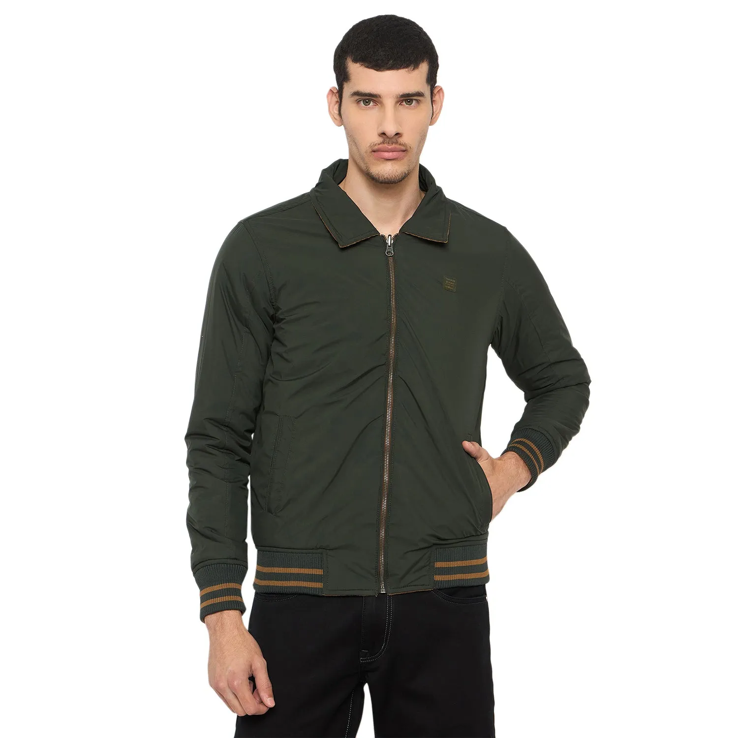 Duke Stardust Men Full Sleeve Reversible Jacket (SDZ3148)