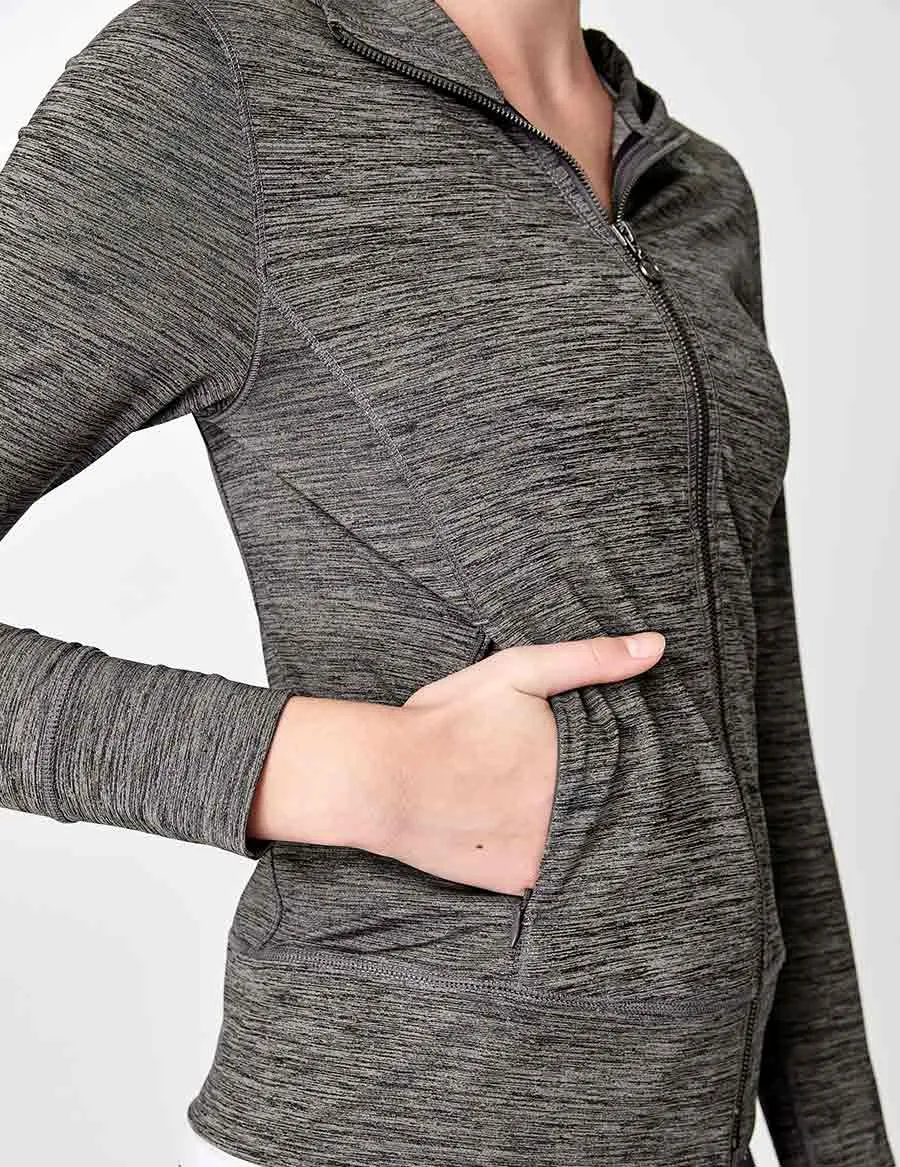 easyoga LESPIRO Move Up Jacket - M23 M-Dark Gray
