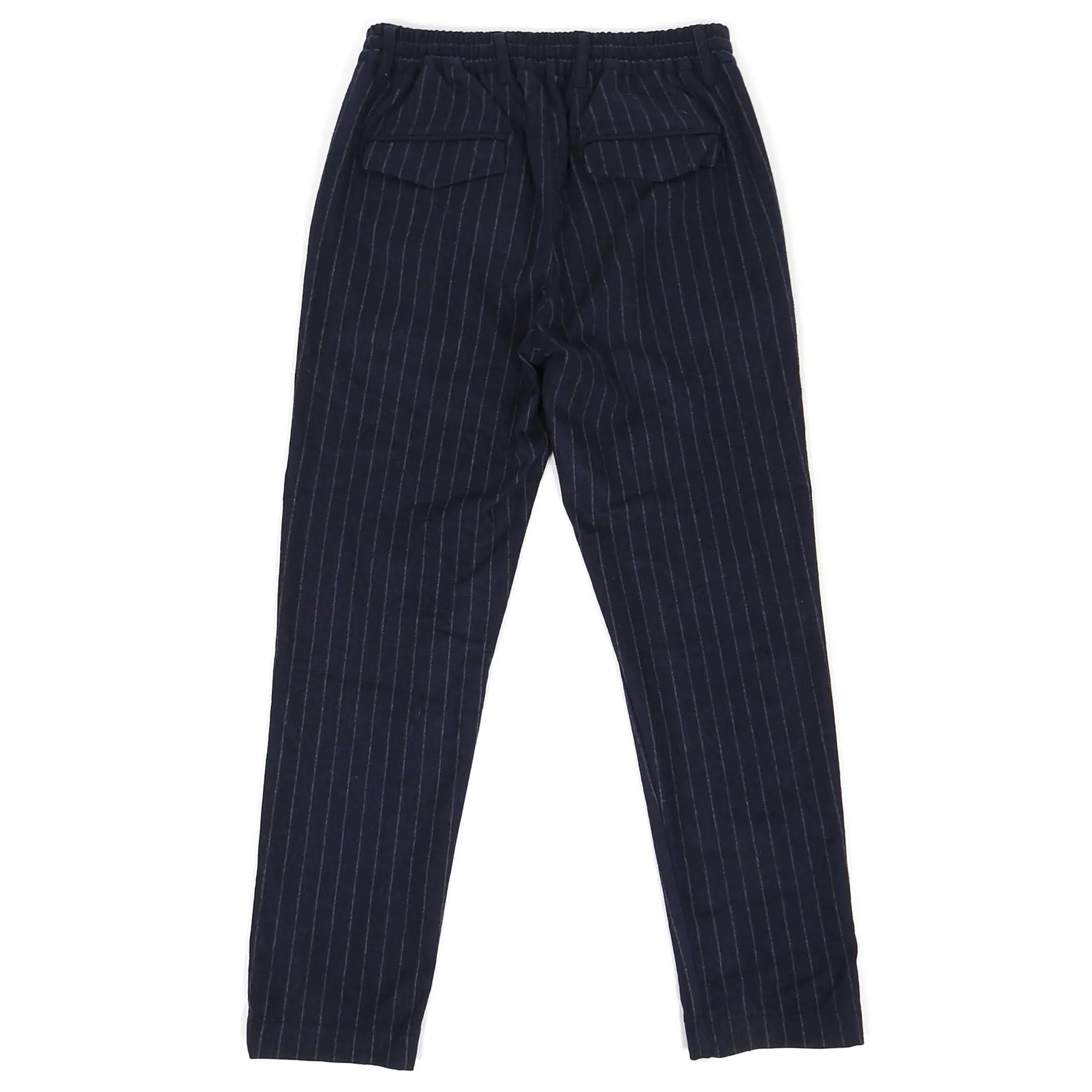 Eleventy Striped Wool Pants Size