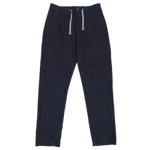 Eleventy Striped Wool Pants Size