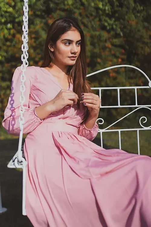 Ellie Pleated Pastel Dress