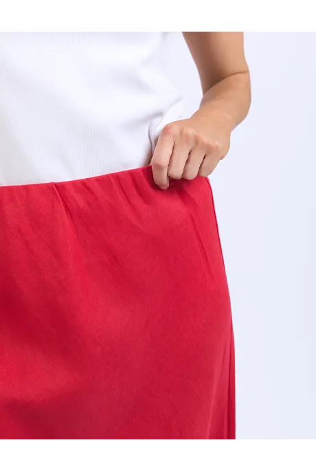 Elm Eleni Skirt | Bittersweet Red