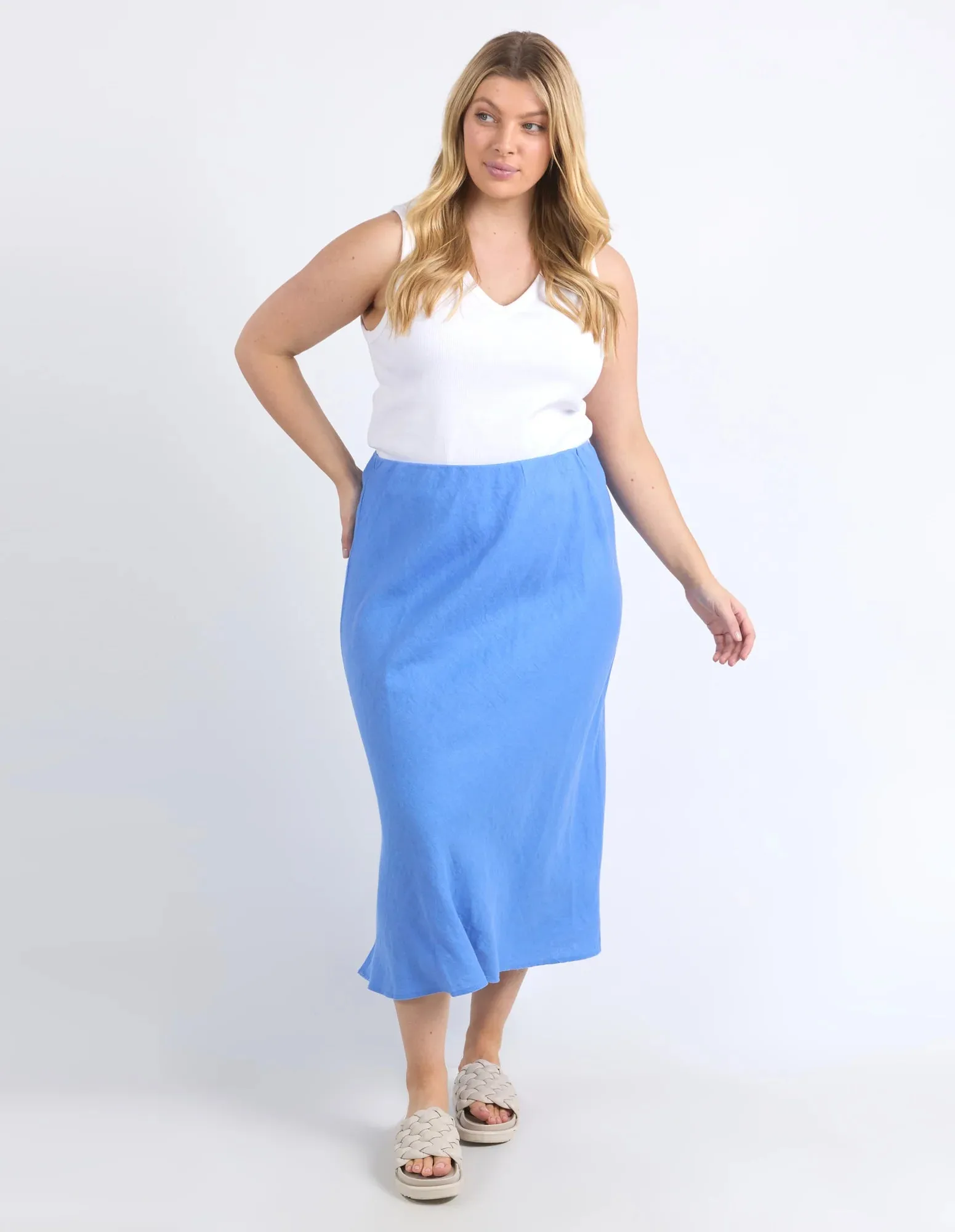 Elm Eleni Skirt Cerulean Blue