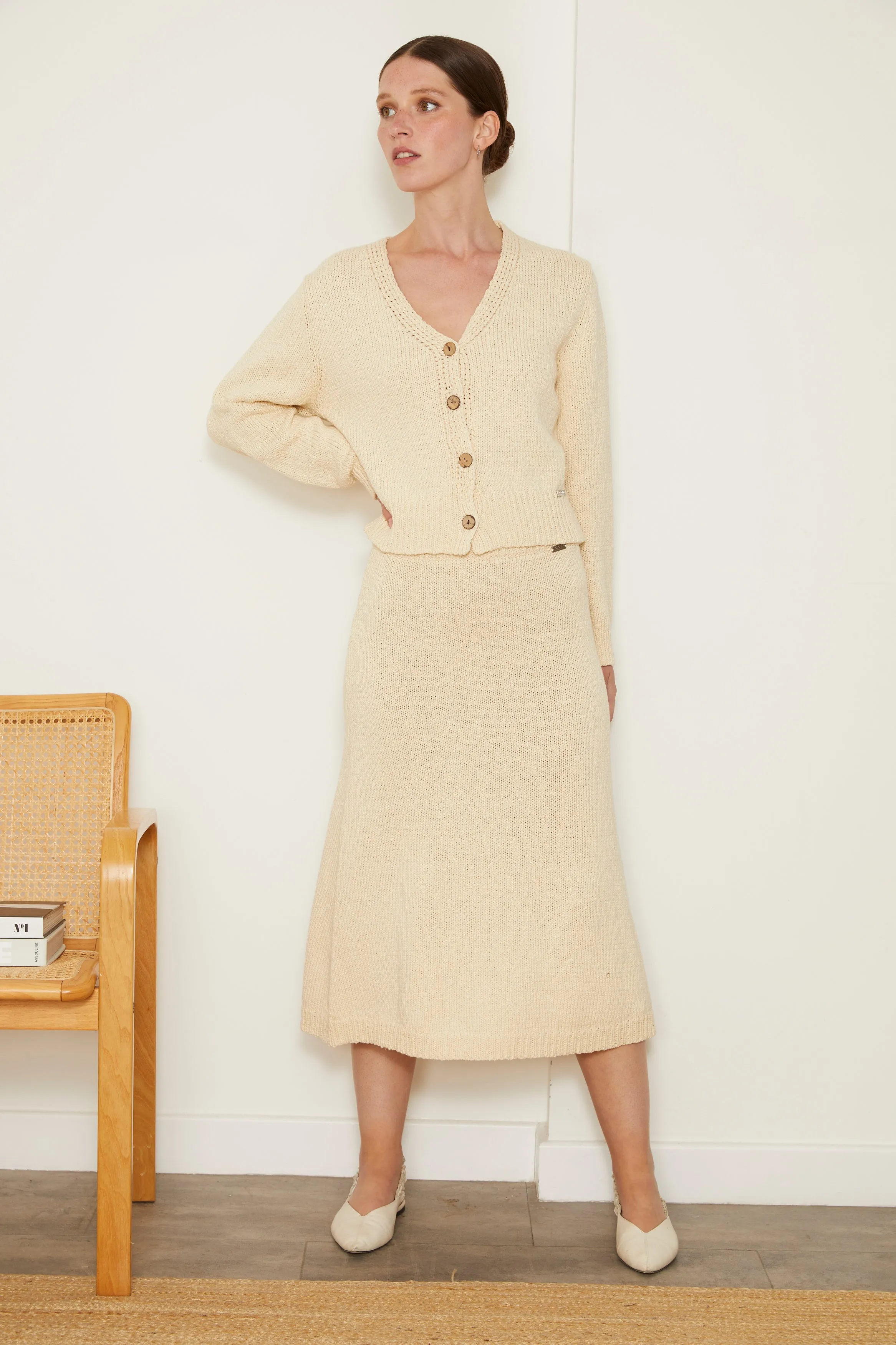 ELVA KNITTED SKIRT
