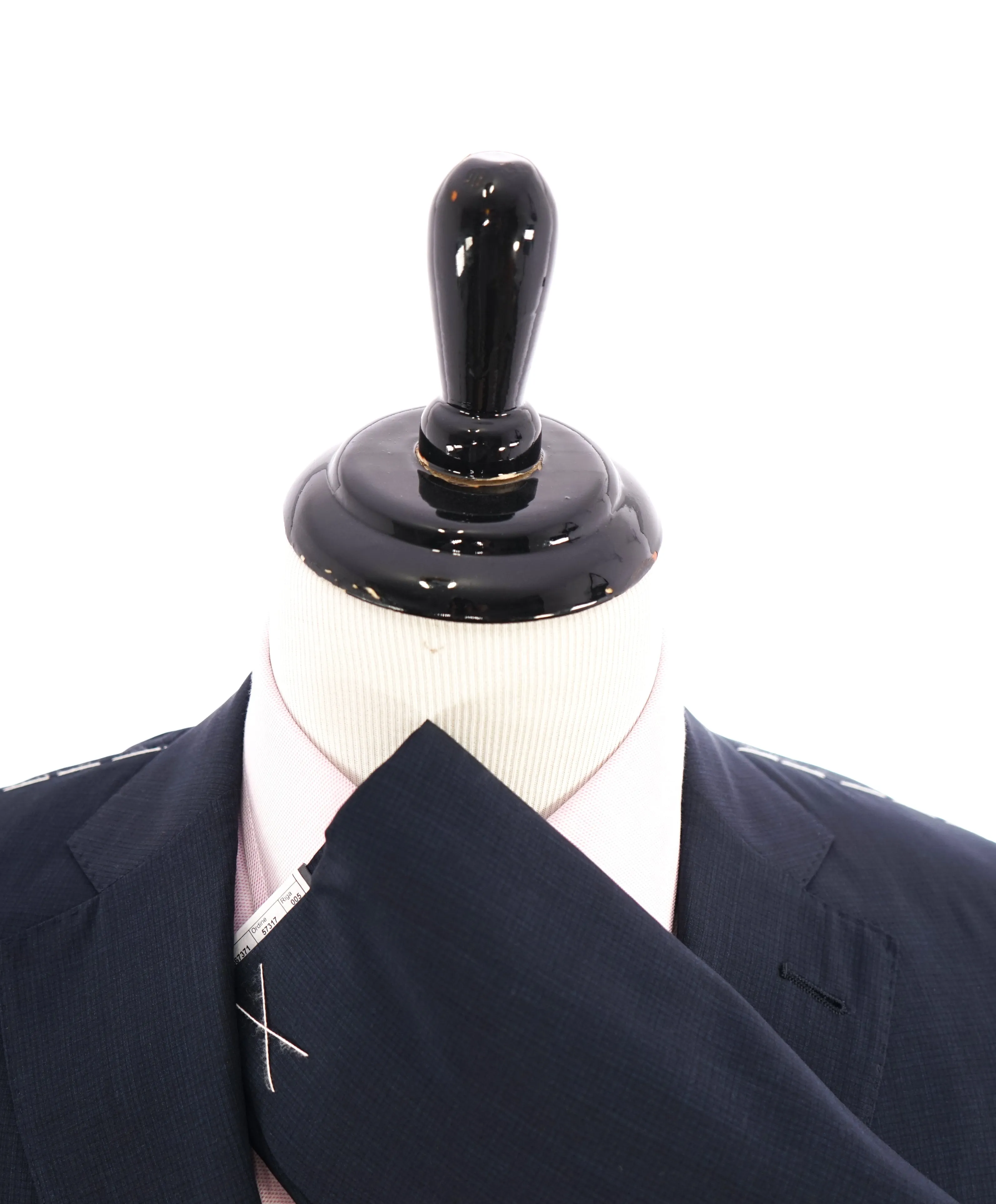 ERMENEGILDO ZEGNA -“LEGGERISSIMO" Premium SILK Blend Blue Check Suit - 42R