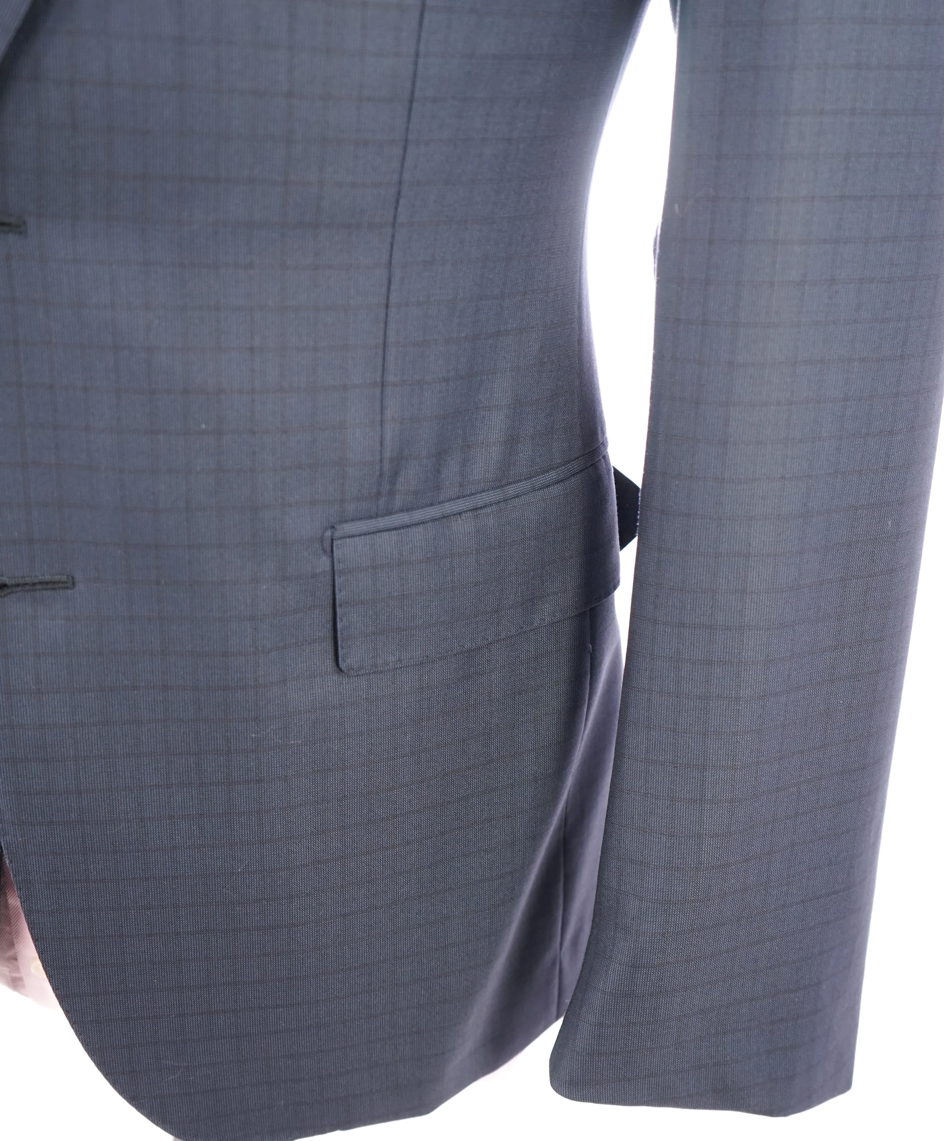 ERMENEGILDO ZEGNA - "15 MILMIL 15" Blue Check Plaid Premium Fabric Suit - 40S