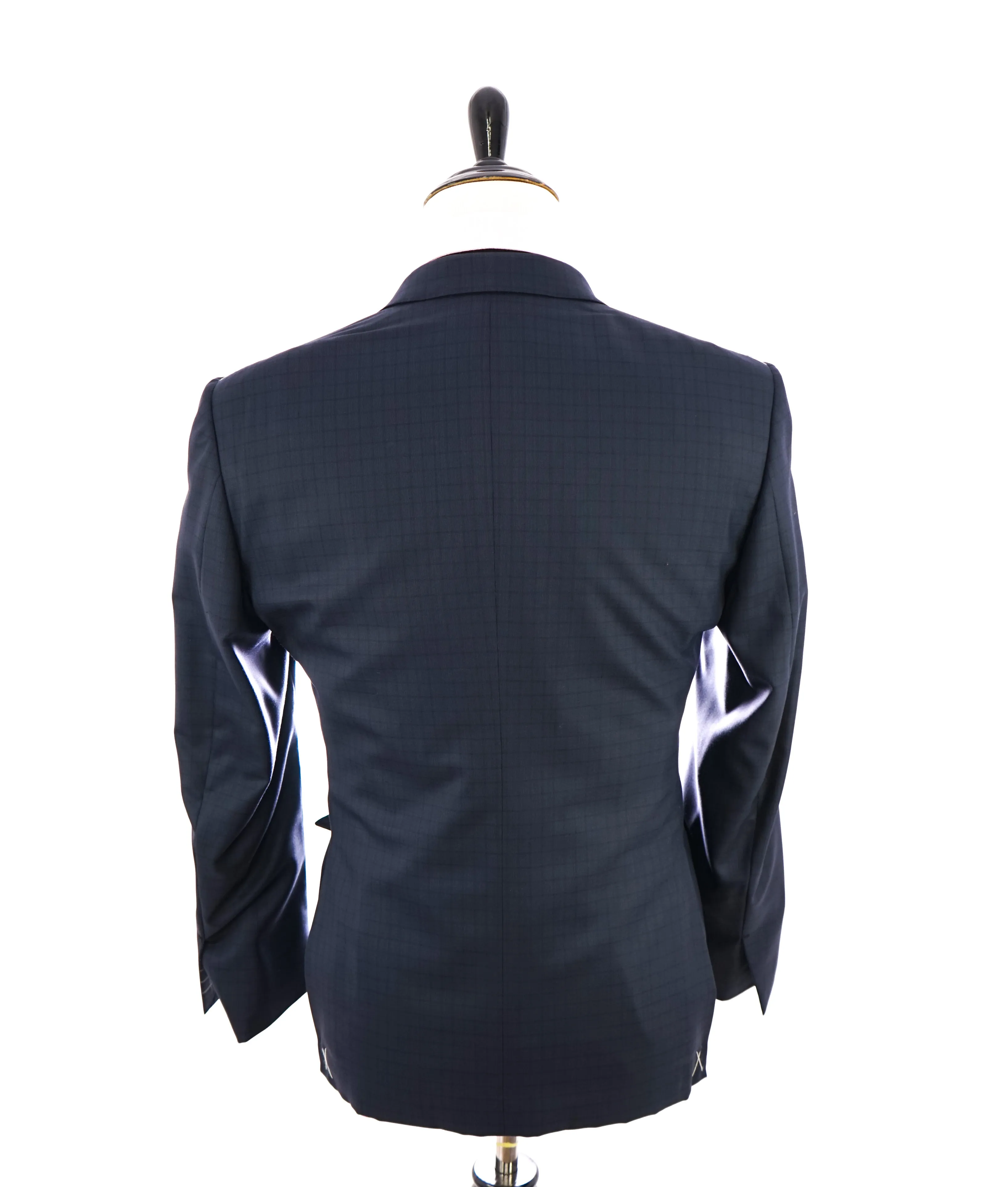 ERMENEGILDO ZEGNA - "15 MILMIL 15" Blue Check Plaid Premium Fabric Suit - 40S
