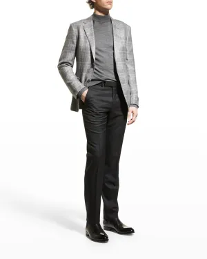 ERMENEGILDO ZEGNA - "MICRONSPHERE" Black Premium Dress Pants - 42W (58EU)