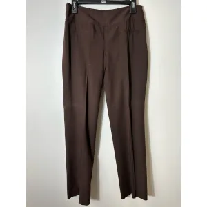 Etcetera Brown Wool Blend Straight Leg Dress Pants Sz 4