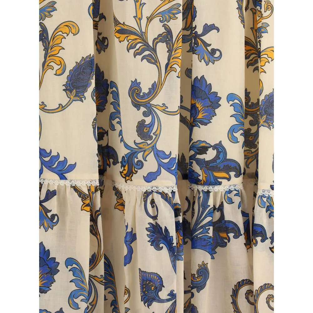 Etro Paisley Printed Long Skirt