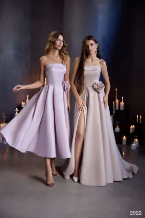 Evening wedding cocktail attire | Classic elegant gowns | KatrinFAVOR
