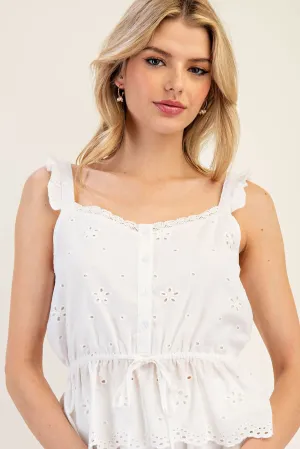 Eyelet Lace Top
