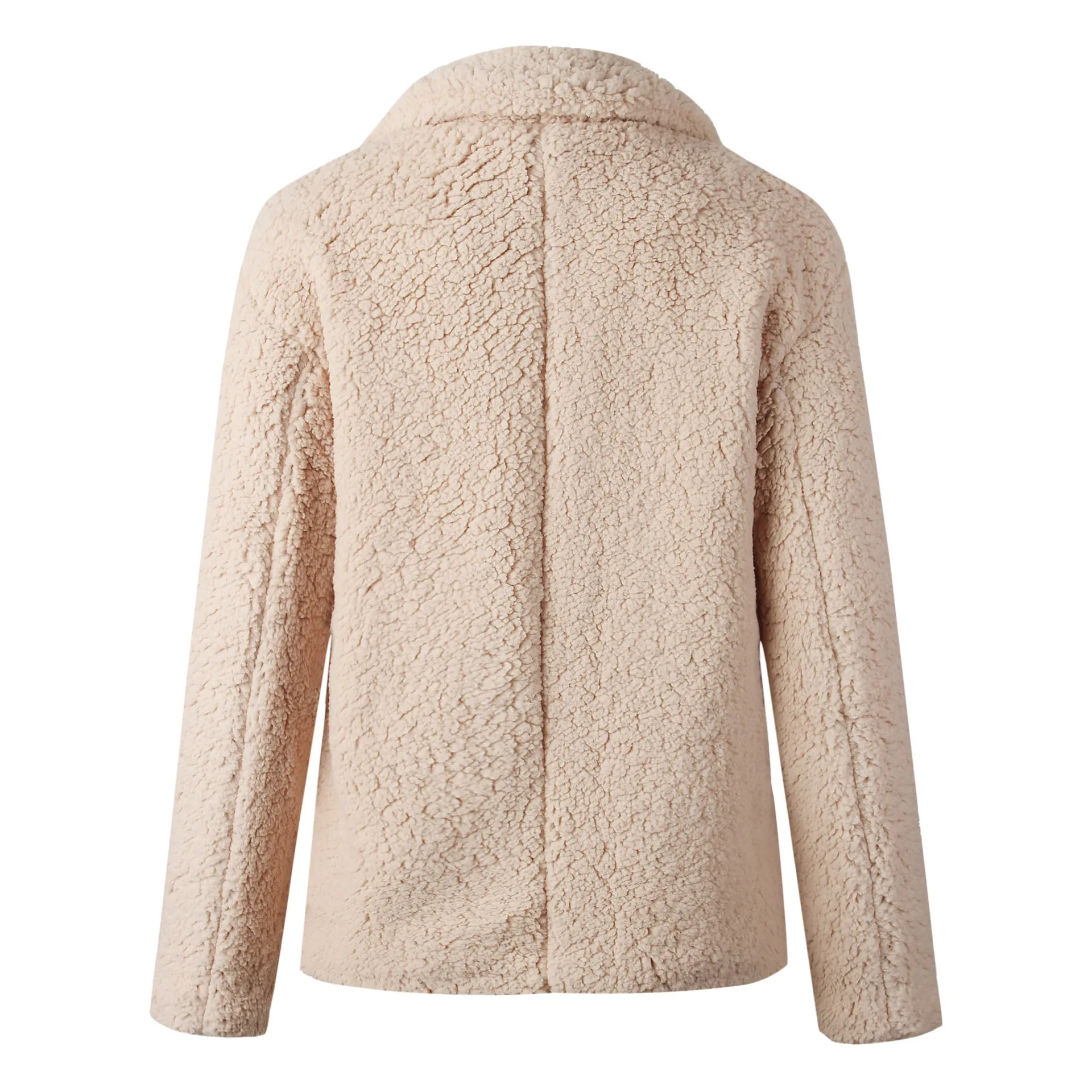 Fall / Winter Button Lapel Pocket Blouse