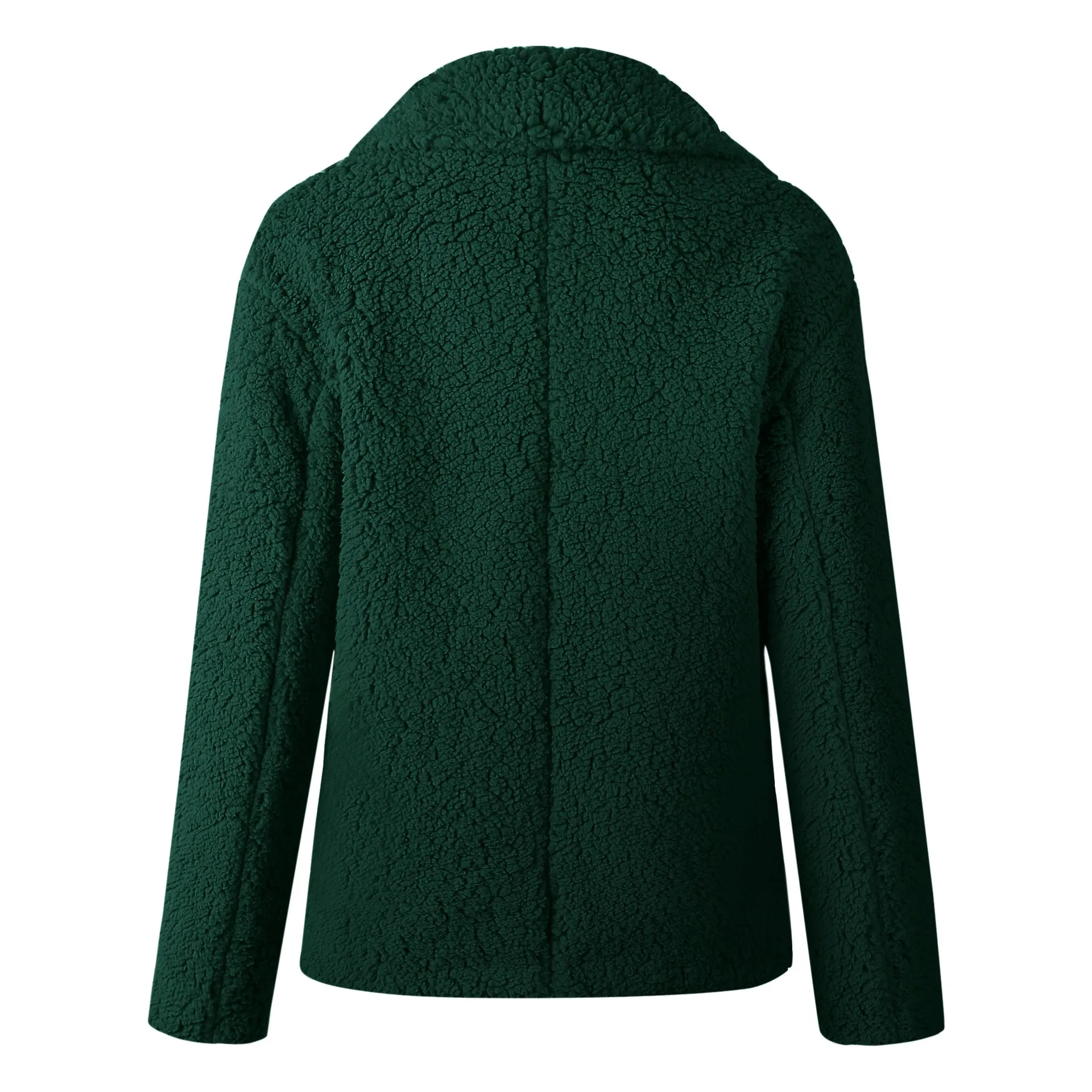 Fall / Winter Button Lapel Pocket Blouse