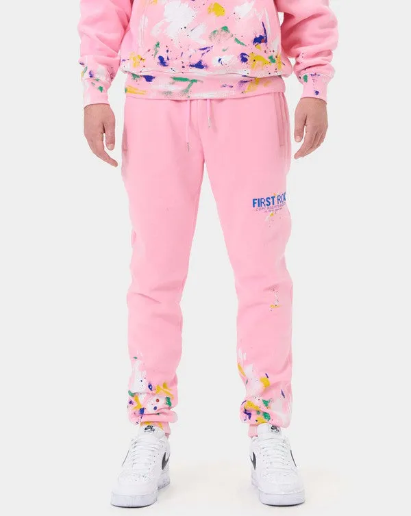 First Row Hand Paint Jogger