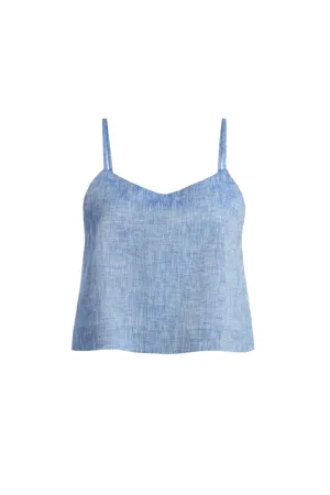 Flared Cami Denim