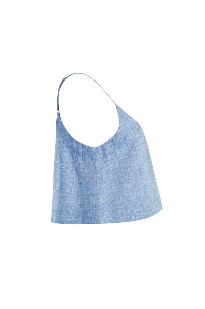 Flared Cami Denim