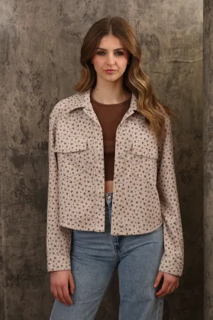 Floral Button Up Jacket
