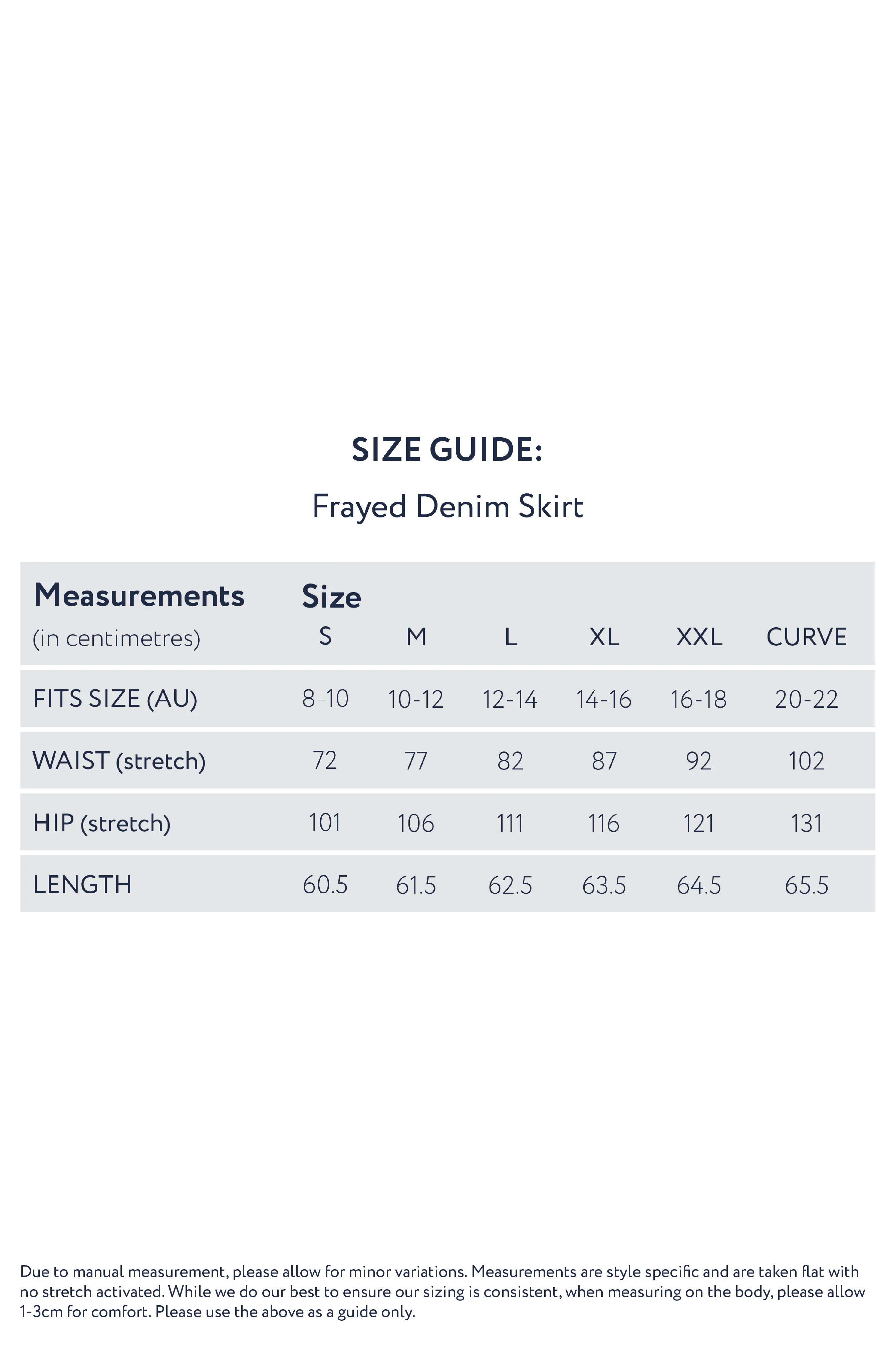 Frayed Denim Skirt | Mid Wash