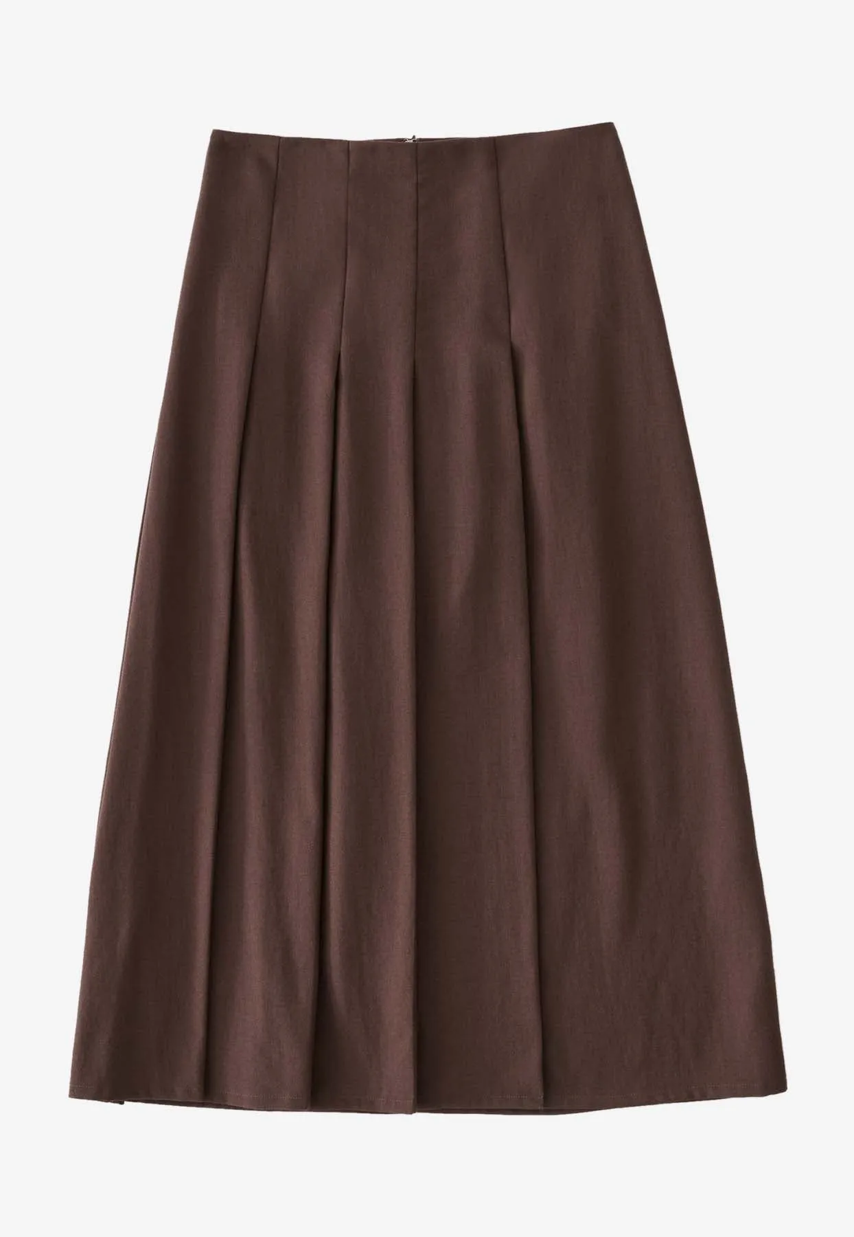 Fuse Pleated Midi Skirt
