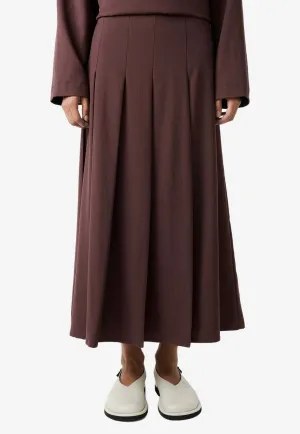 Fuse Pleated Midi Skirt