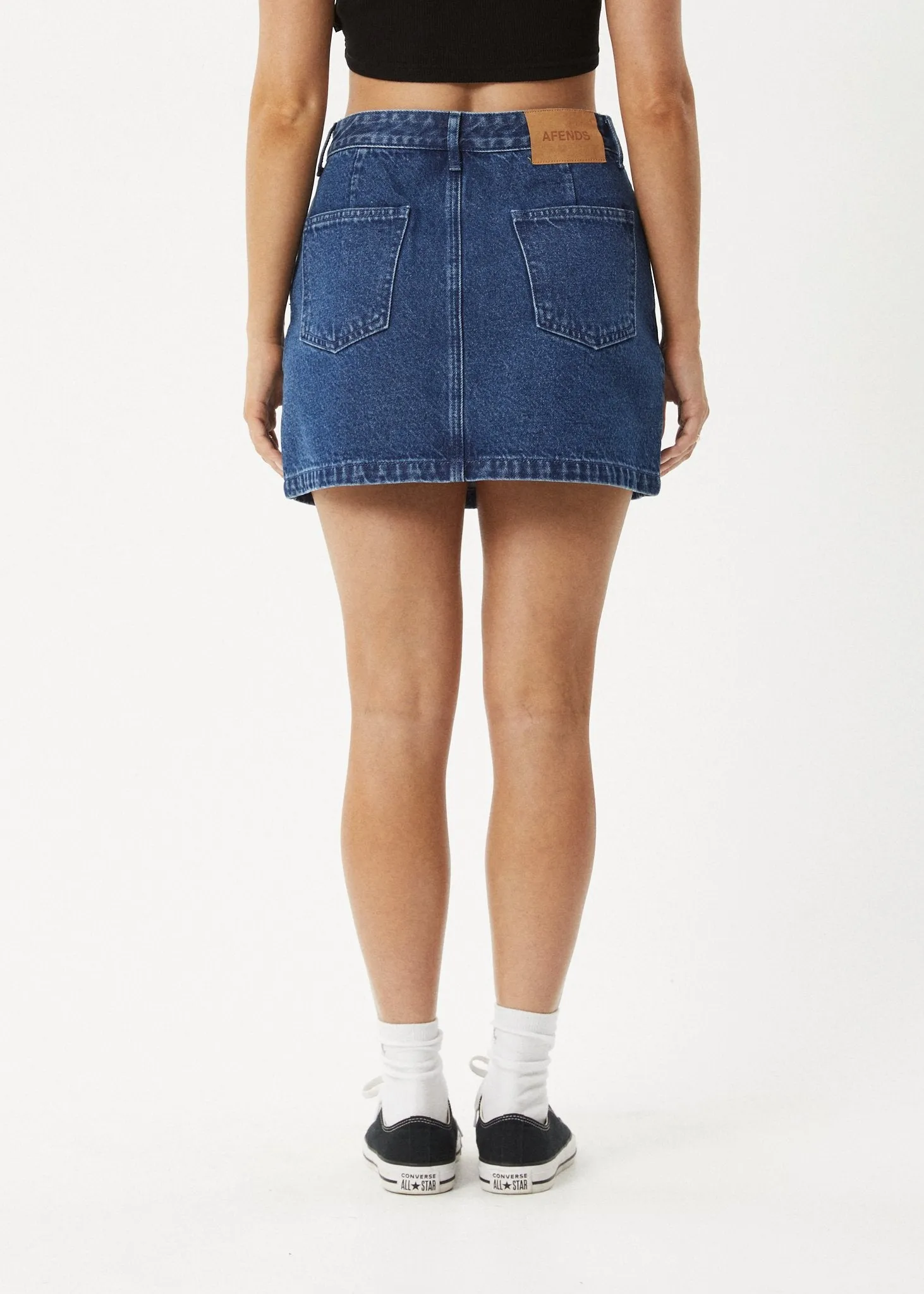 Georgia - Hemp Denim Skirt