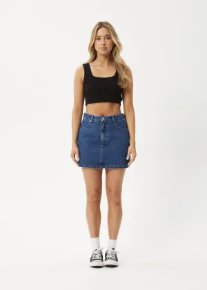 Georgia - Hemp Denim Skirt