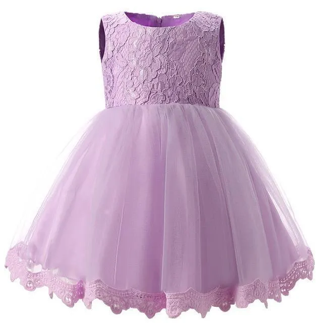 Girls Dresses, Christening, Wedding, Party Dress for Kids 0-2 Yrs