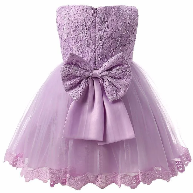 Girls Dresses, Christening, Wedding, Party Dress for Kids 0-2 Yrs