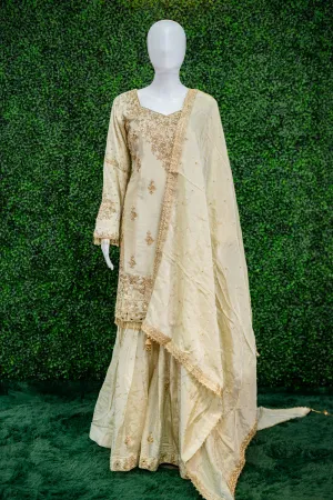 Golden Stone Work Golden Suit